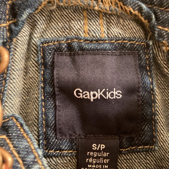 Gap Kids Denim/Jean Overall Dress, size small - Picture 3 of 6